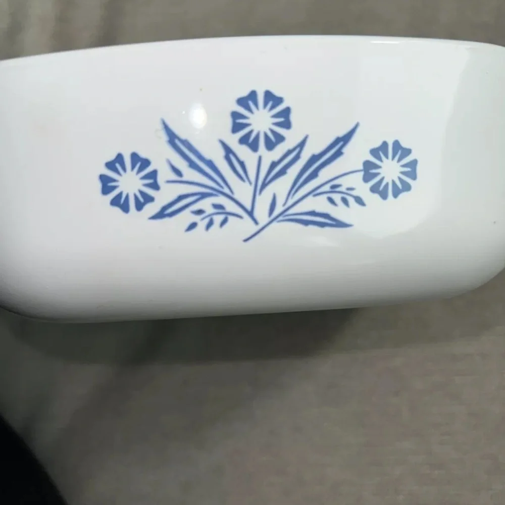 Corning Ware P-1-B  Blue Cornflower 1 Quart Casserole Dish With Lid - Picture 4 of 5